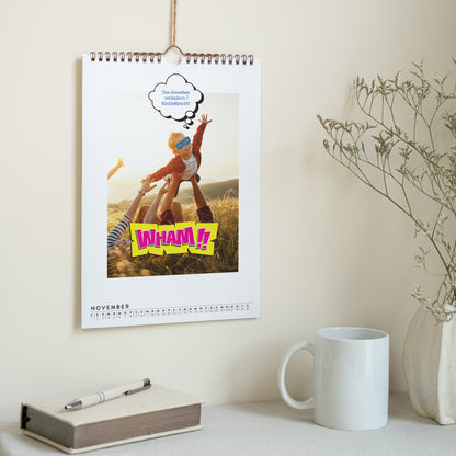 Kalender Weihnachten Wandbild A4 Superhelden foto N° 3