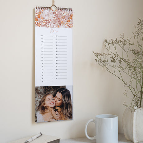 Kalender Weihnachten Beständig Blumen
