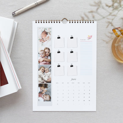 Kalender Weihnachten Wandbild A4 Mädchen foto N° 2