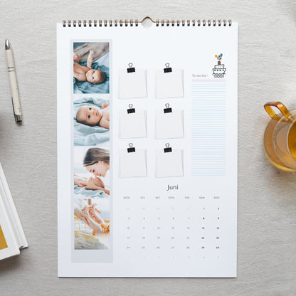 Kalender Weihnachten Wandgemälde A3 Junge foto N° 2