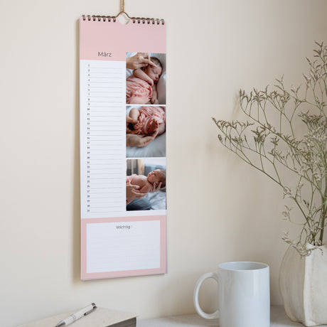 Kalender Weihnachten Beständig Kleines Mädchen