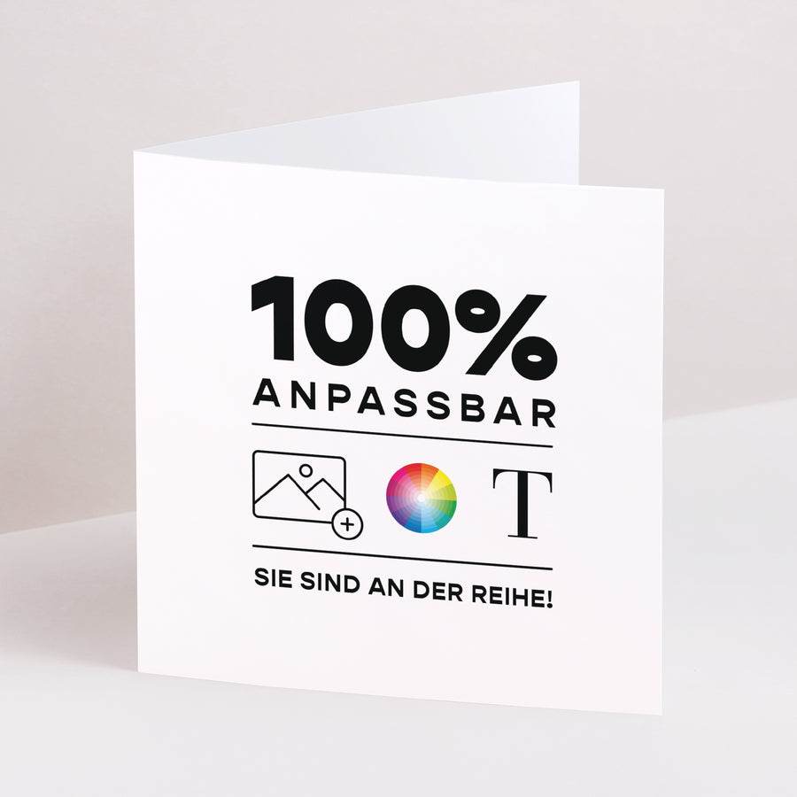 Weihnachtskarte Weihnachten Doppelflügiges Quadrat Do It Yourself III foto