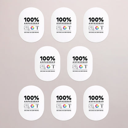 Weihnachtskarte Weihnachten 8er-Pack, magnetisch, oval Do It Yourself III foto N° 3