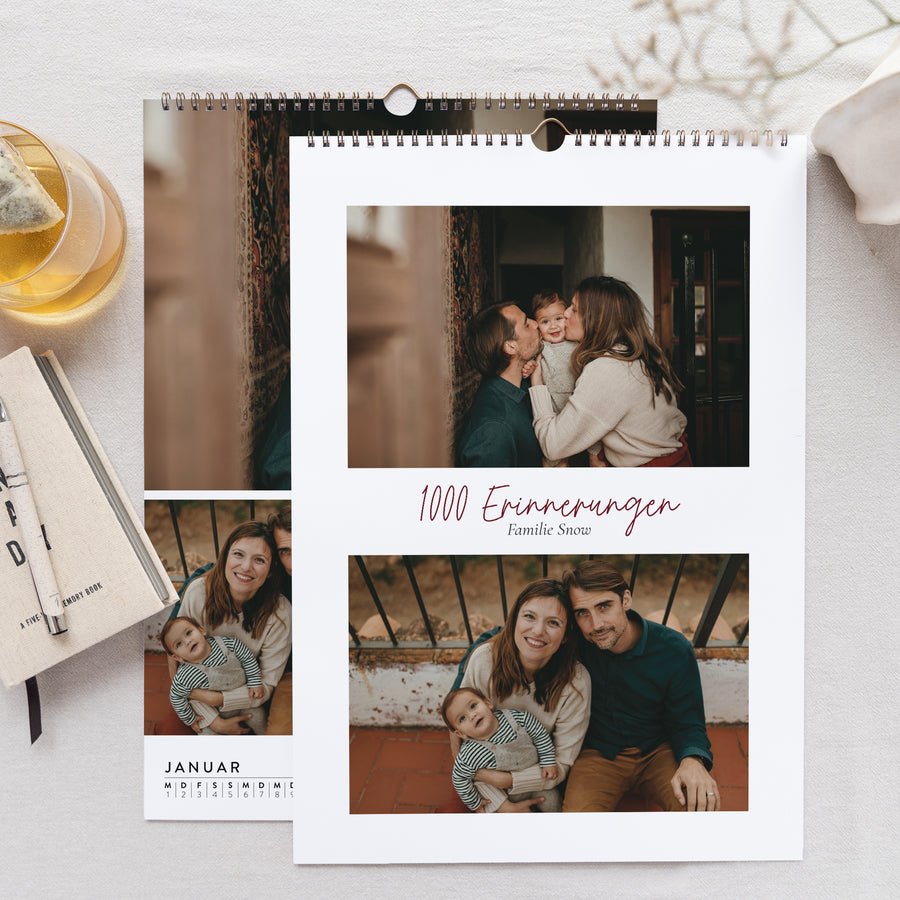 Kalender Weihnachten Wandgemälde A3 Tausend Erinnerungen foto