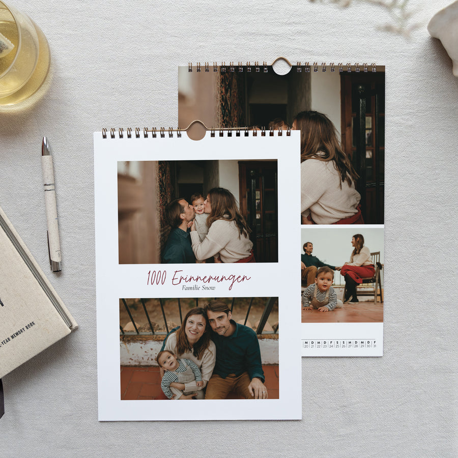 Kalender Weihnachten Wandbild A4 Tausend Erinnerungen foto