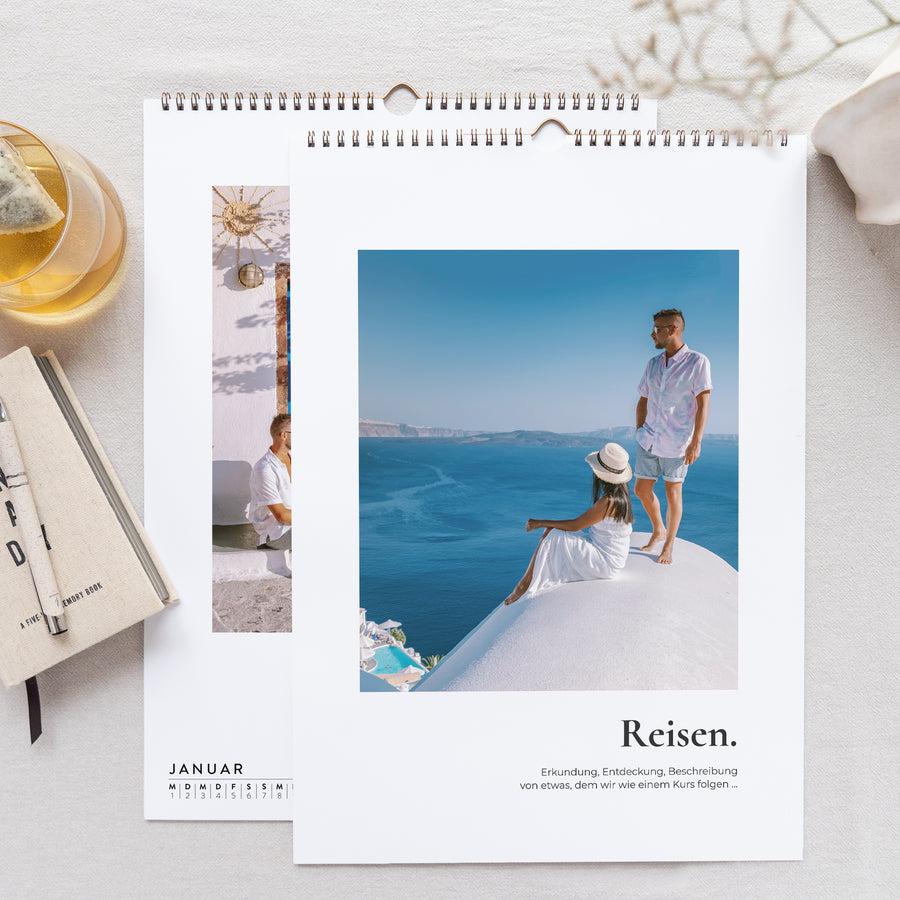 Kalender Weihnachten Wandgemälde A3 Vielreisender foto