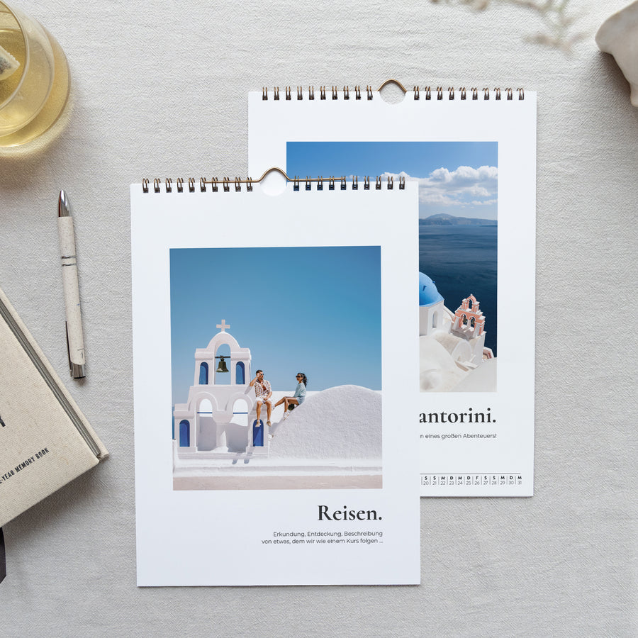 Kalender Weihnachten Wandbild A4 Vielreisender foto