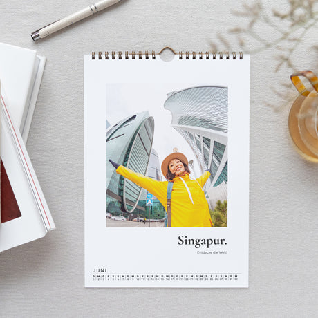 Kalender Weihnachten Wandbild A4 Vielreisender