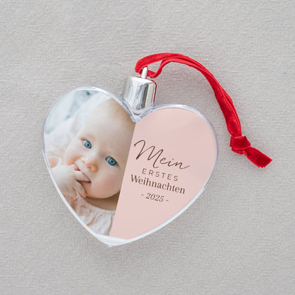 Weihnachtskugel Weihnachten Herz Weihnachtskugel Foto foto N° 2