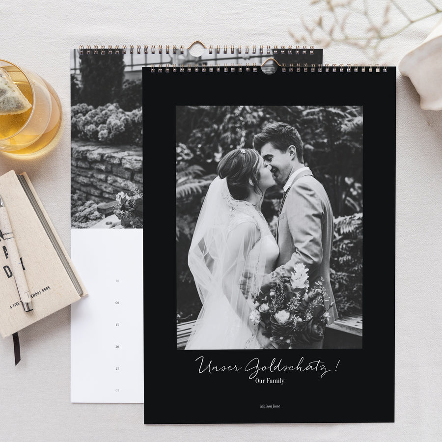 Kalender Weihnachten Wandgemälde A3 Luxus foto