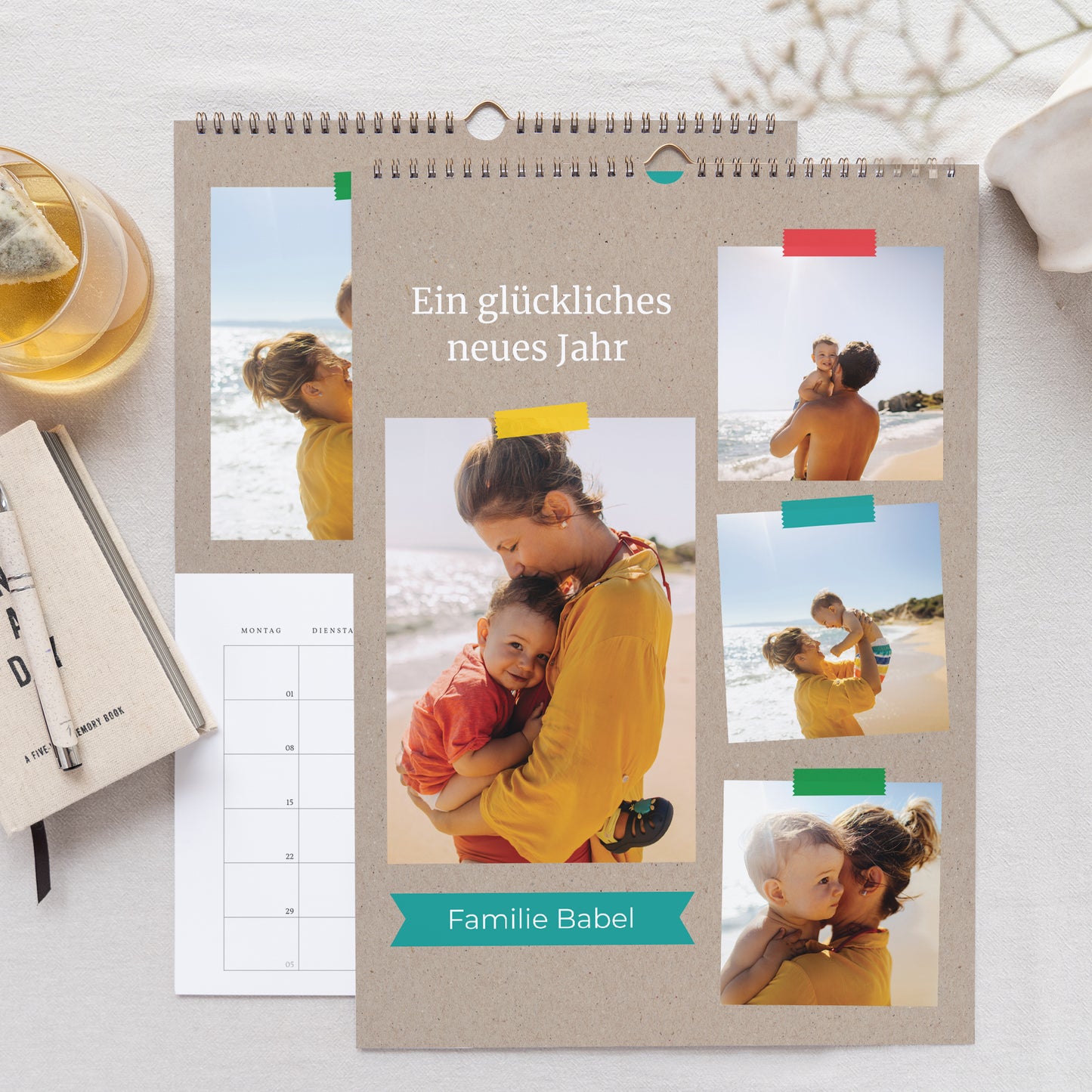Kalender Weihnachten Wandgemälde A3 Jährliches Durcheinander foto N° 1