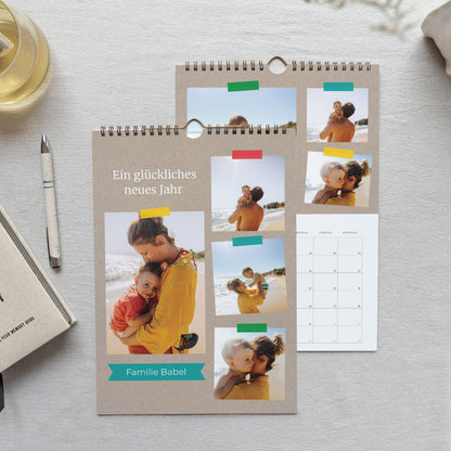 Kalender Weihnachten Wandbild A4 Jährliches Durcheinander foto N° 1