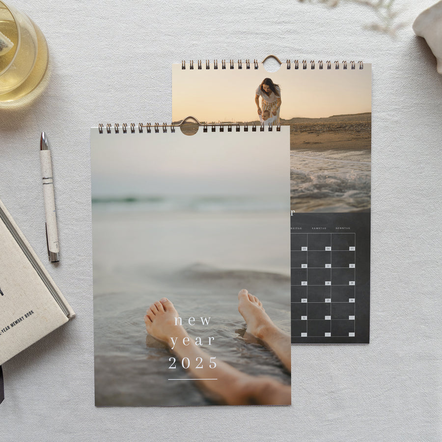 Kalender Weihnachten Wandbild A4 Sacrée Ardoise foto