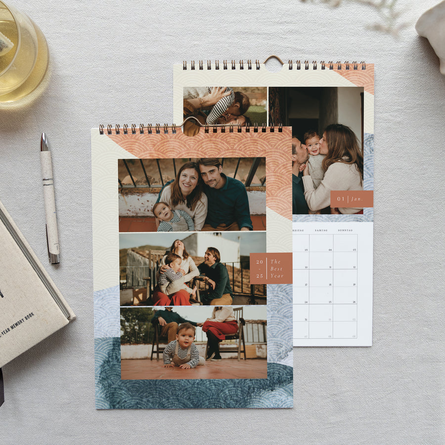 Kalender Weihnachten Wandbild A4 Nippon foto
