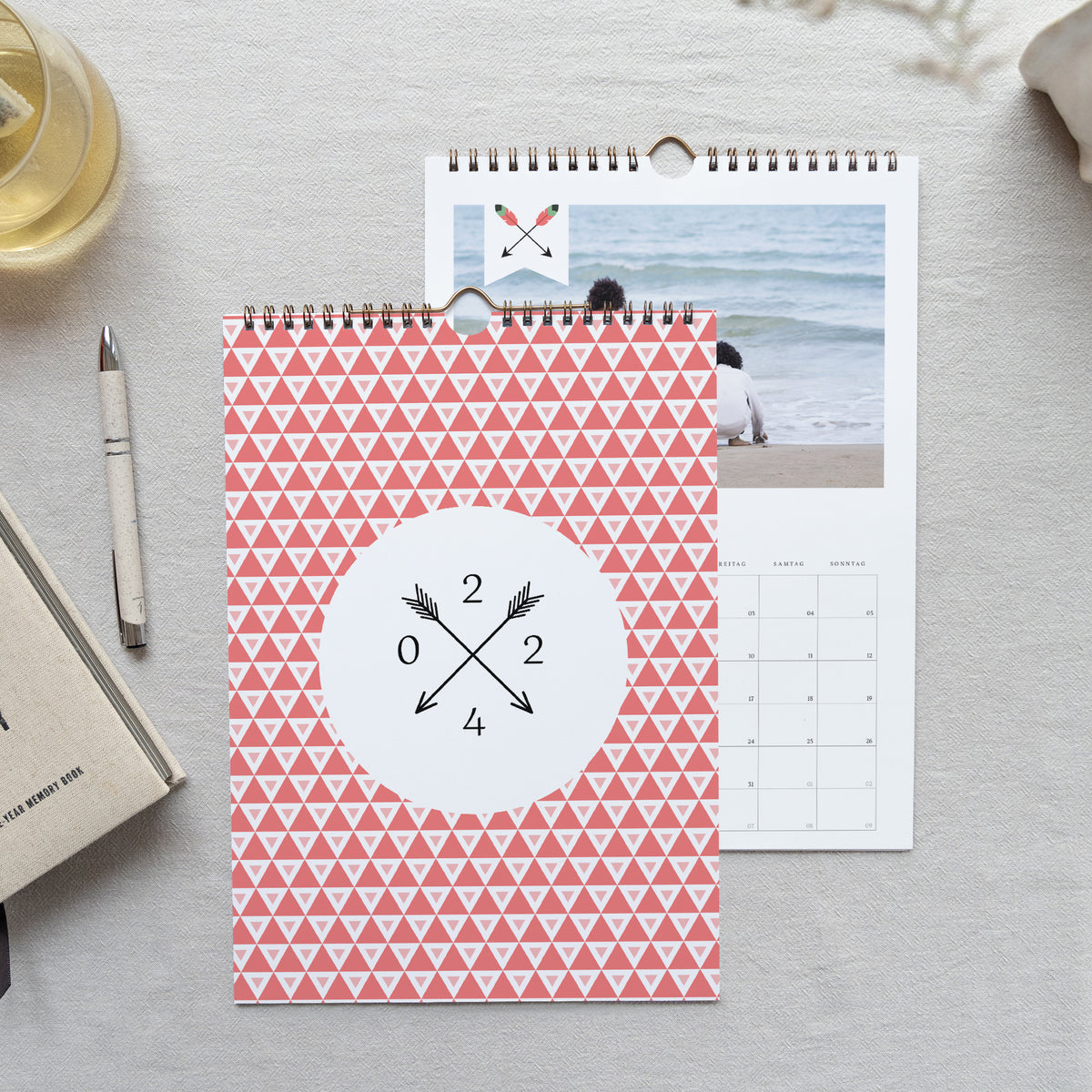 Kalender Weihnachten Wandbild A4 Ethnisch foto N° 1