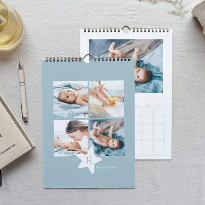 Kalender Weihnachten Wandbild A4 Sterne foto N° 1