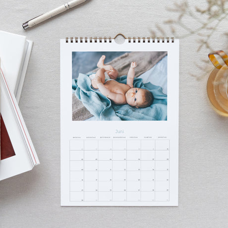 Kalender Weihnachten Wandbild A4 Sterne