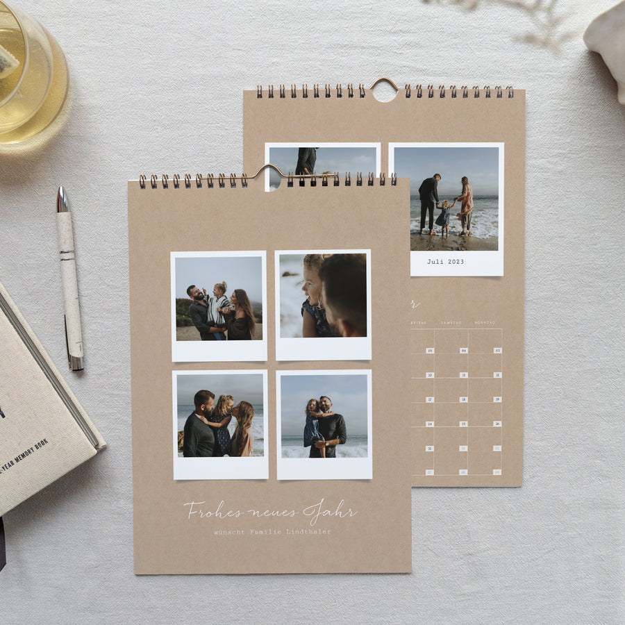Kalender Weihnachten Wandbild A4 Souvenir foto