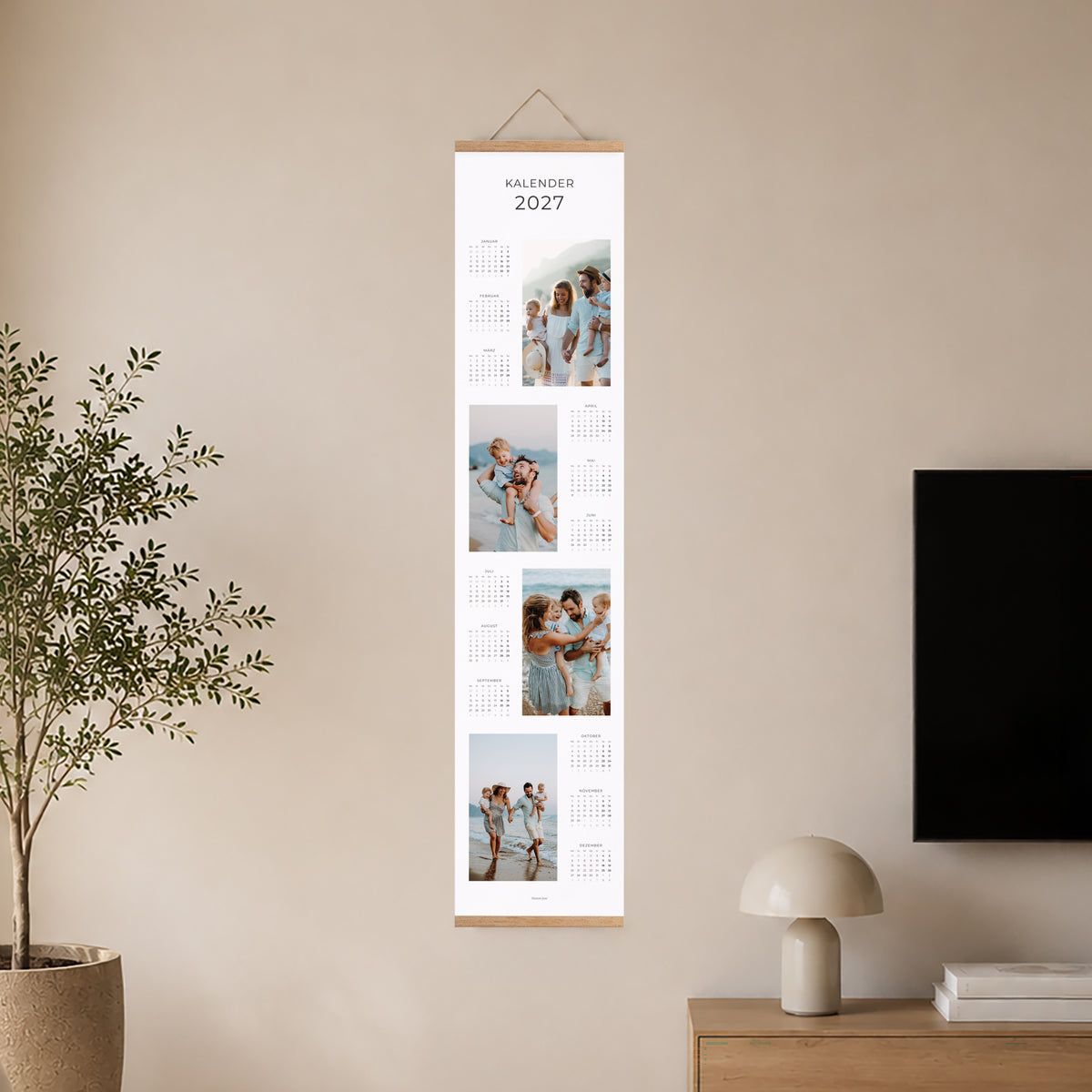 Kalender Weihnachten Papier Superjahr foto N° 2