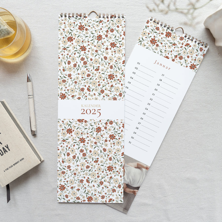 Kalender Weihnachten Beständig Mille Fleurs foto