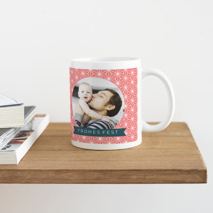 Tasse Objekte Weiß Rose Noël foto N° 4