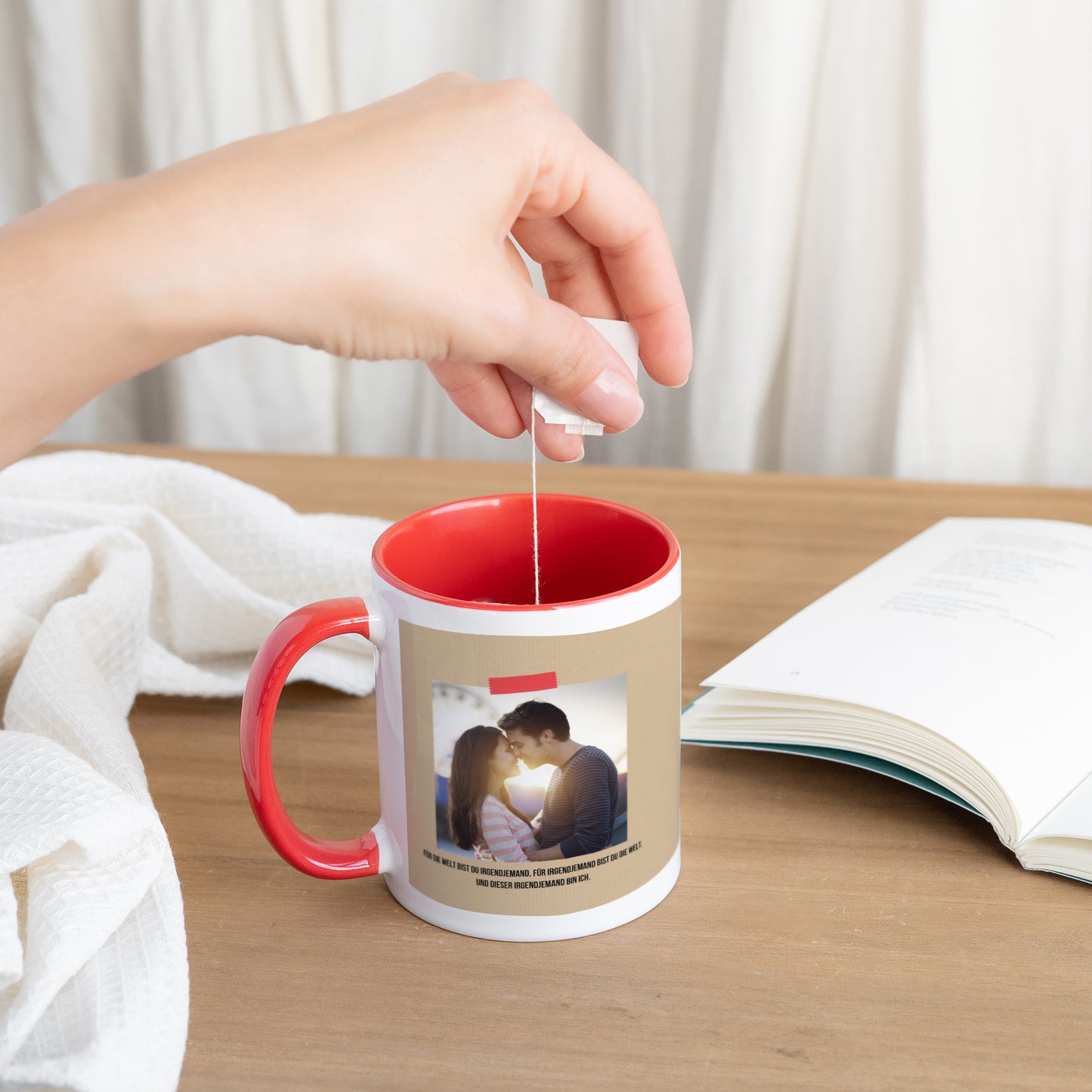 Tasse Objekte Rot My Valentine foto N° 3