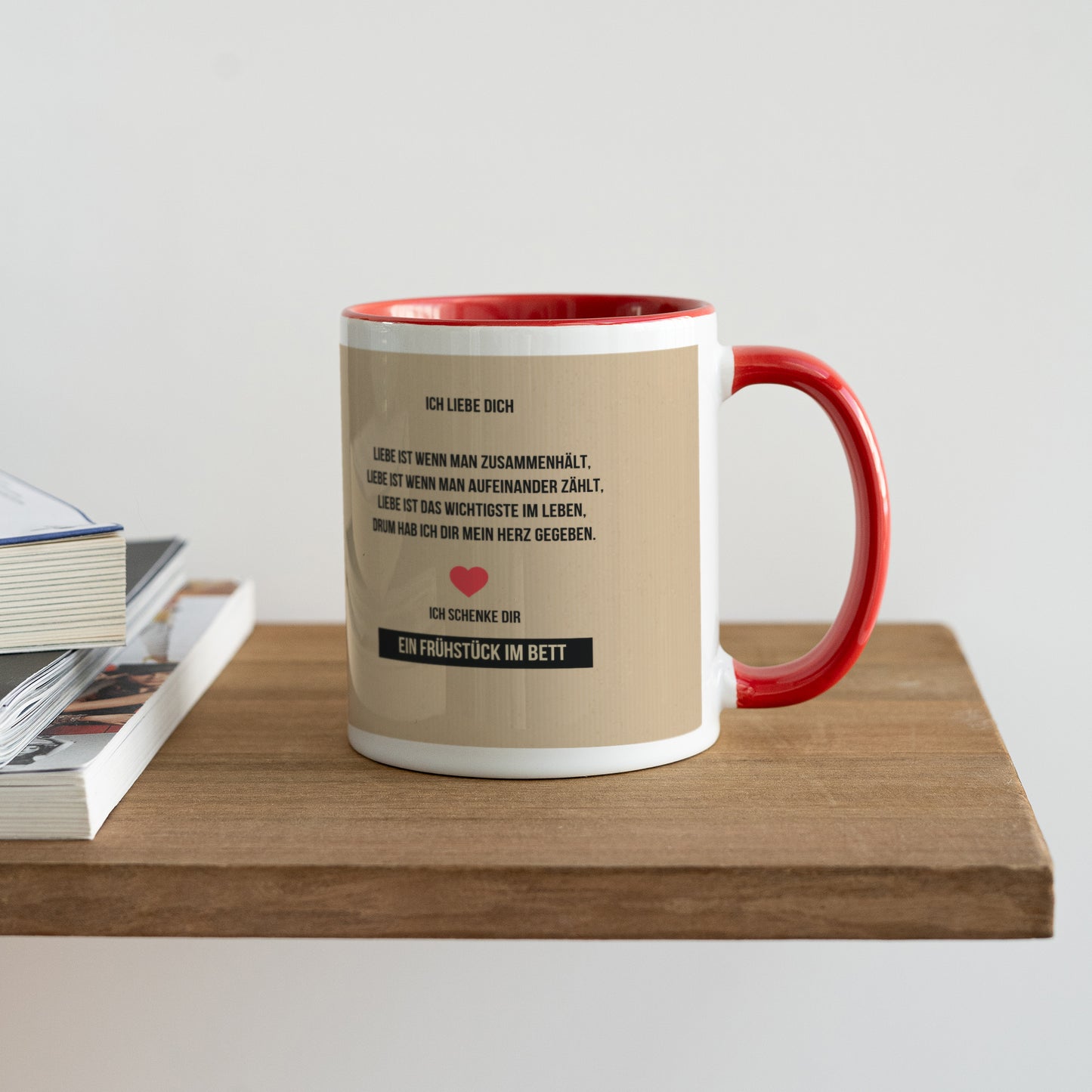 Tasse Objekte Rot My Valentine foto N° 4