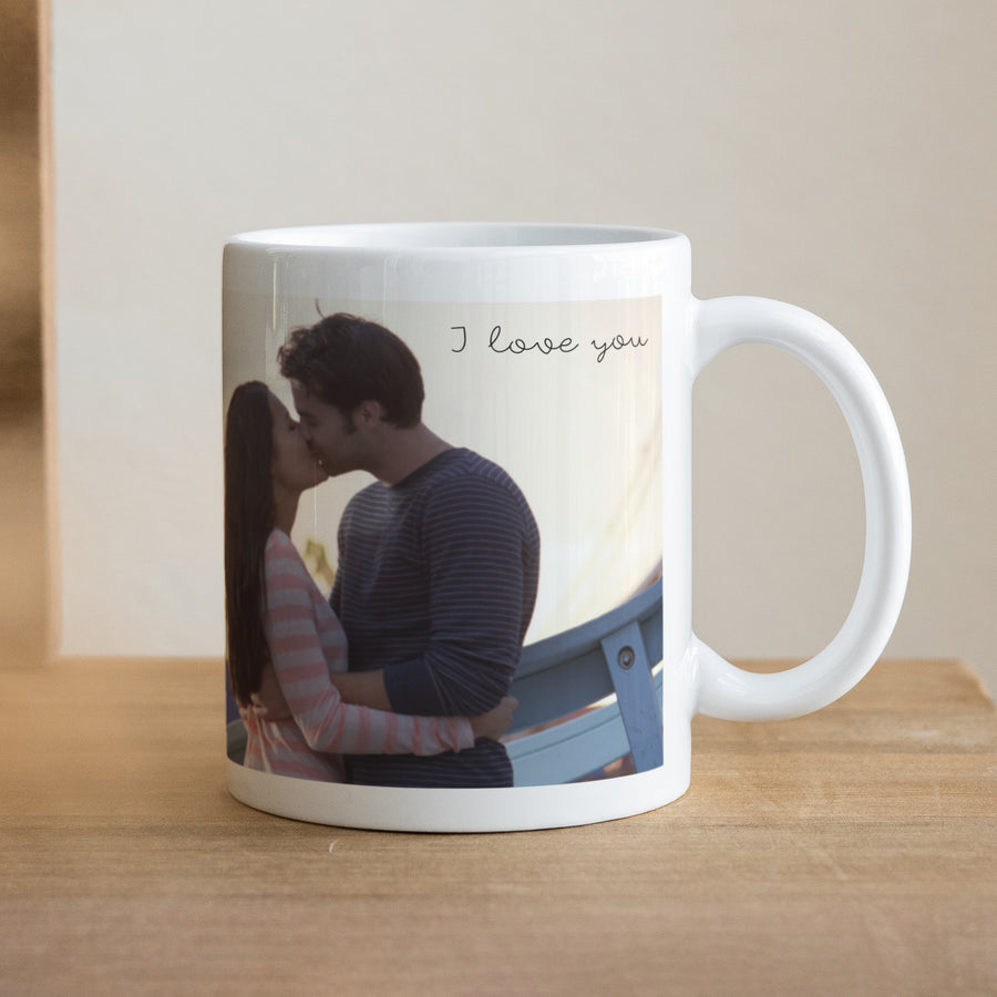 Tasse Objekte Weiß I love you II foto