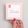 Dankeskarte Geburt Quadrat Expressbrief foto N° 2