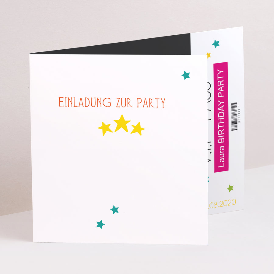 Beilegekarte Geburtstag Erwachsener Asymmetrische Zweiflügeltür Karaoke Rose foto