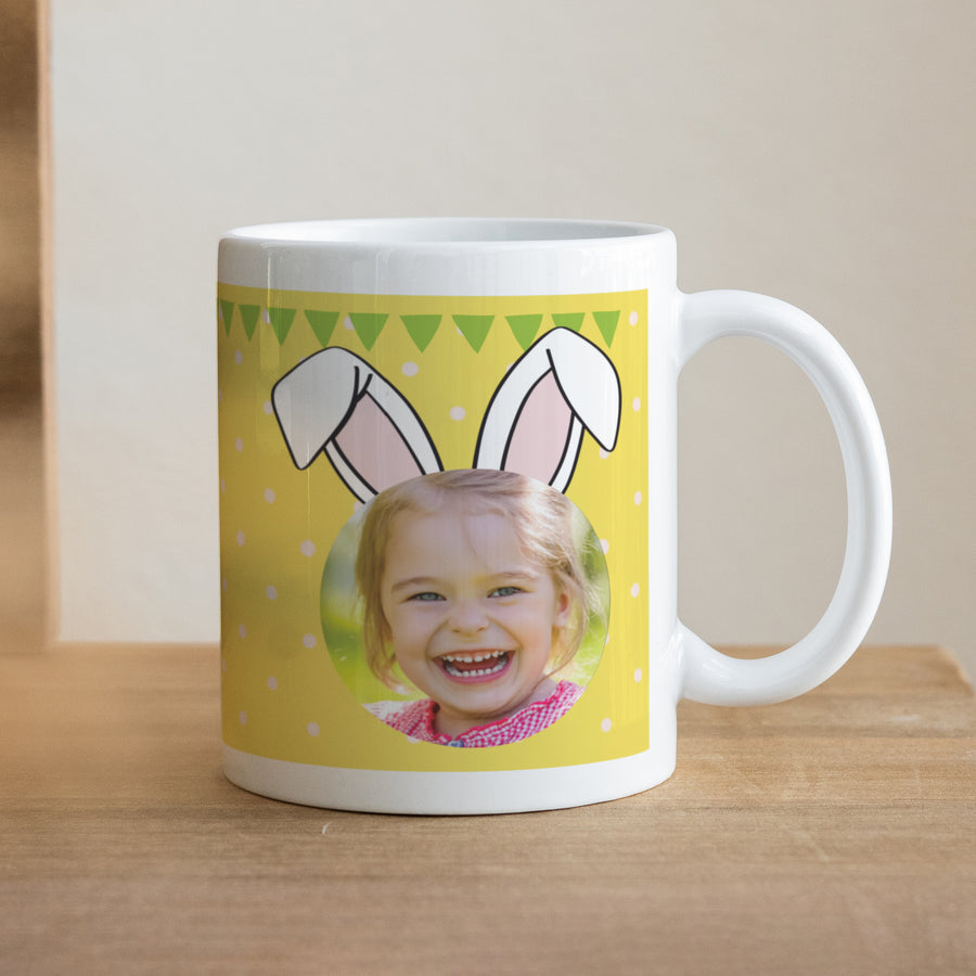 Tasse Objekte Weiß Hasenohren foto