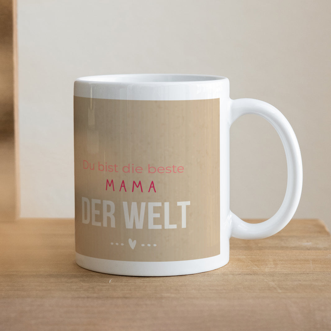 Tasse Objekte Weiß Die beste Mutter foto