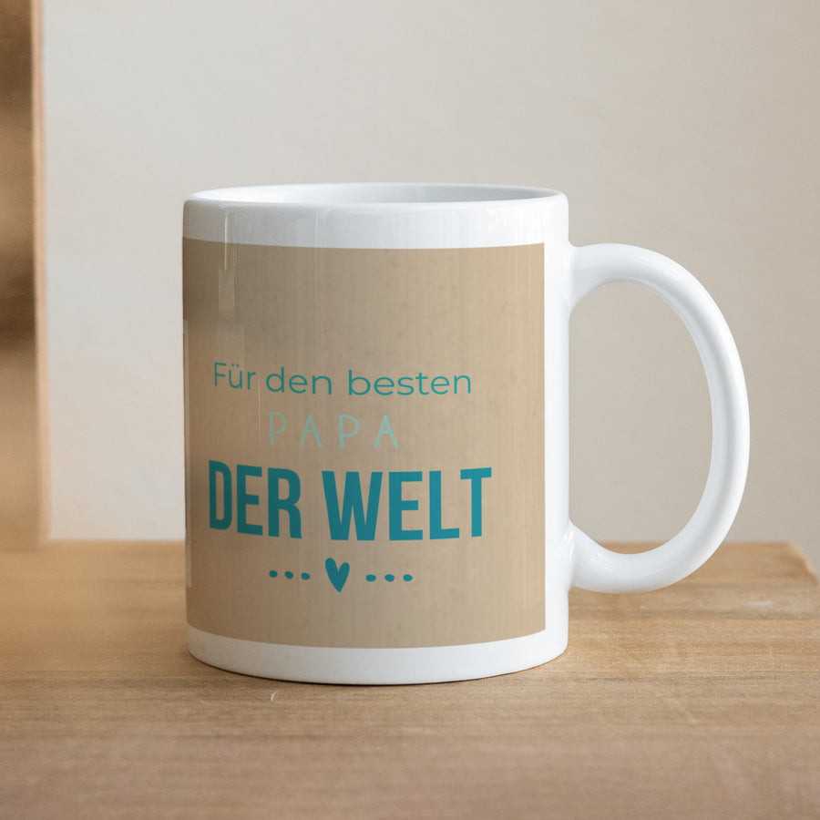 Tasse Objekte Weiß Die besten Papas foto