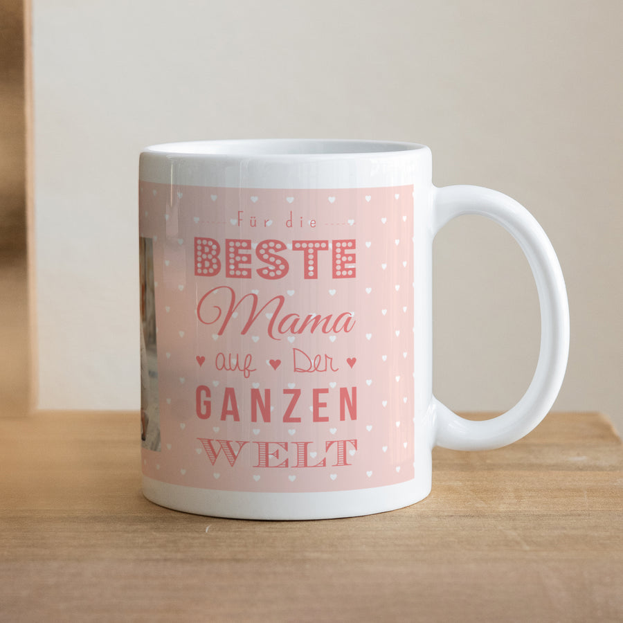 Tasse Objekte Weiß Beste Mutter foto