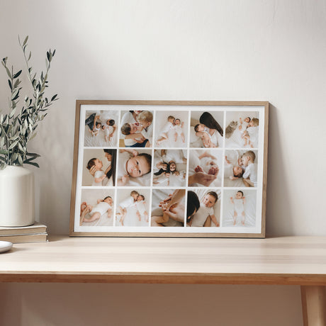 Poster Foto's Landschaft 90 x 60 cm Schachbrettmuster Foto Horizontal