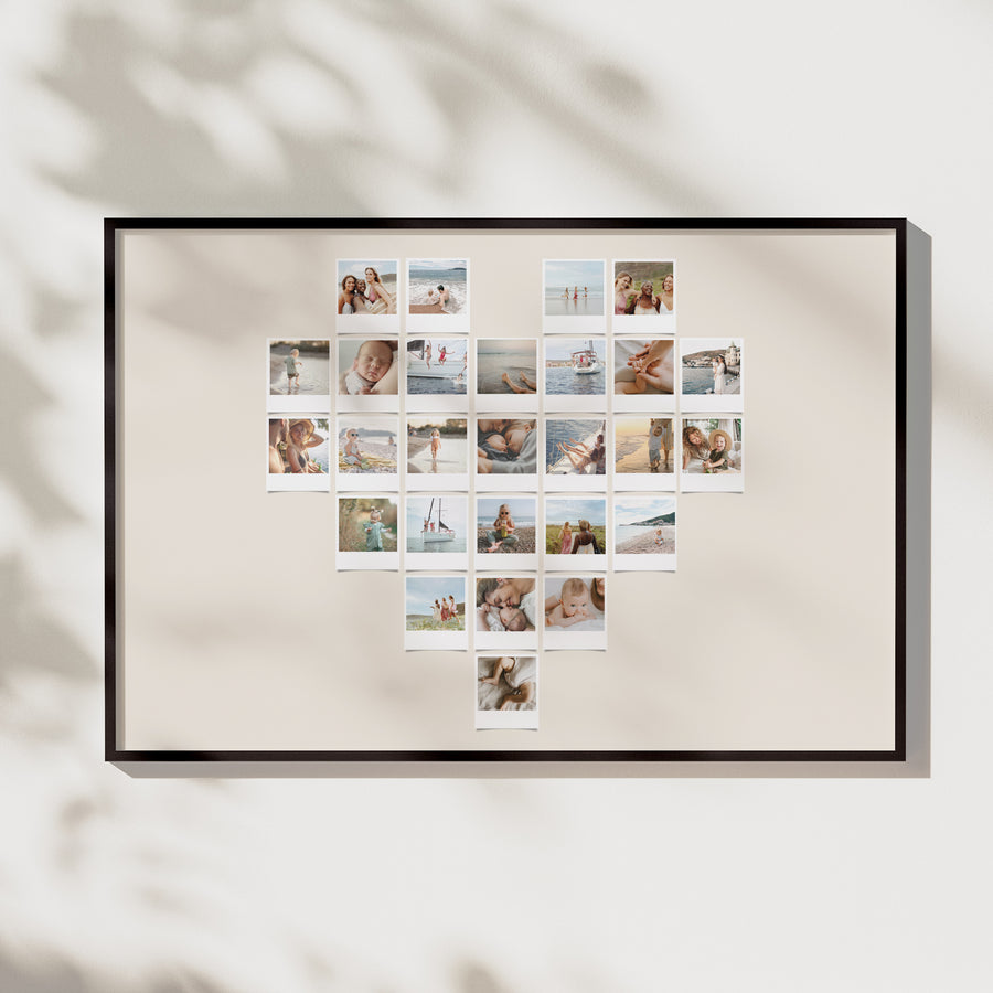 Poster Foto's Landschaft 90 x 60 cm Instant-Herz foto