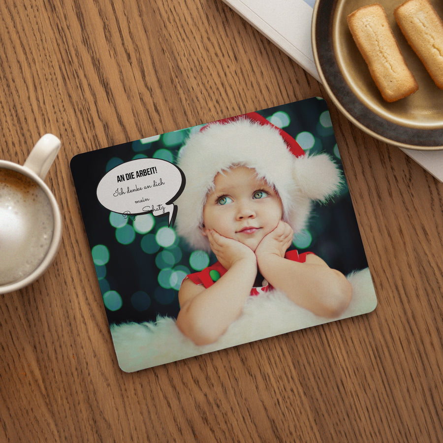 Mousepad Objekte Rechteck An die Arbeit! foto