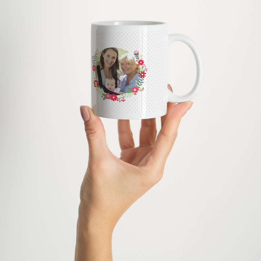 Tasse Objekte Weiß Festliche Krone foto