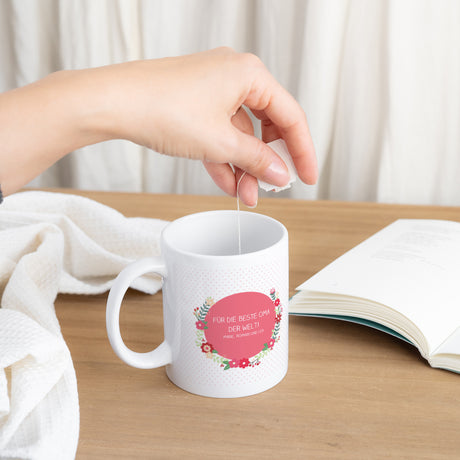 Tasse Objekte Weiß Festliche Krone