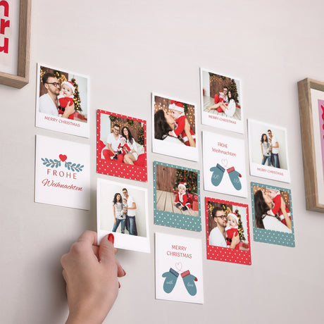 Fotoabzug Foto's Pack von 12 Happy