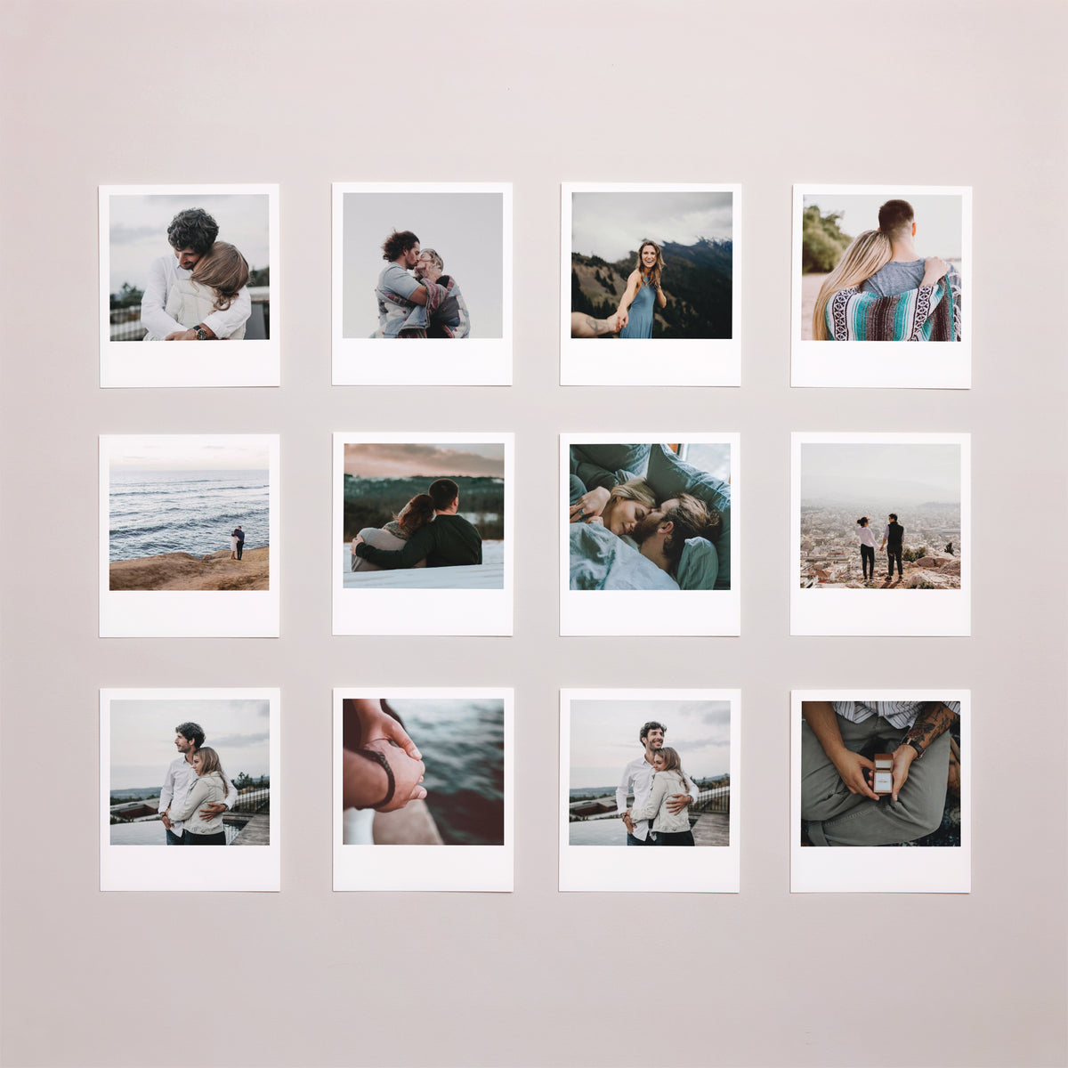 Fotoabzug Foto's Pack von 12 Basic Schwarz foto N° 1
