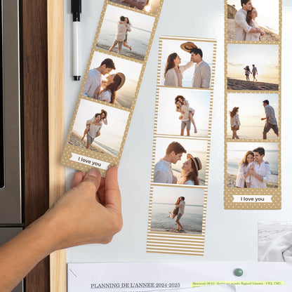 Fotoabzug Foto's Set aus 3, magnetisch Love rose etc... foto N° 2