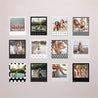 Fotoabzug Foto's Pack von 12 S/W-Muster foto N° 1