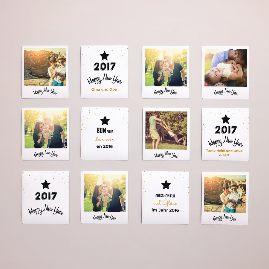Fotoabzug Foto's Pack mit 12, magnetisch Gutschein für 12 Wünsche II foto