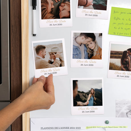 Fotoabzug Foto's Pack mit 12, magnetisch Magnet méli-mélo