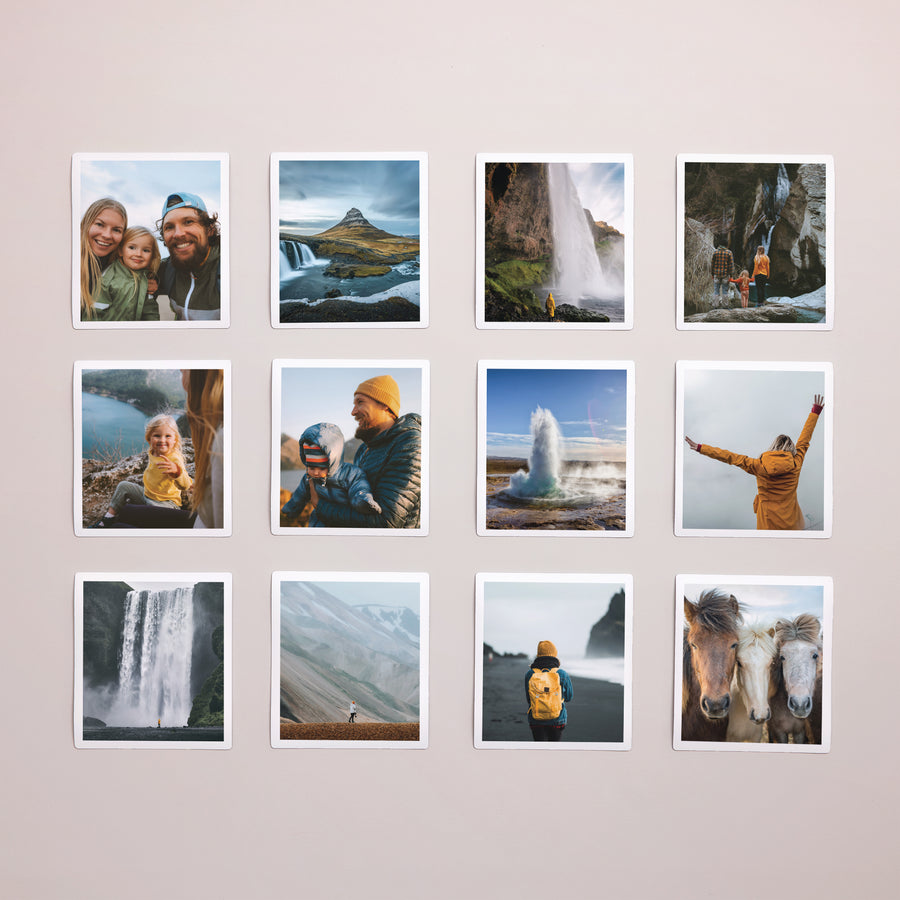 Fotoabzug Foto's Pack mit 12, magnetisch Basic Magnetic White foto