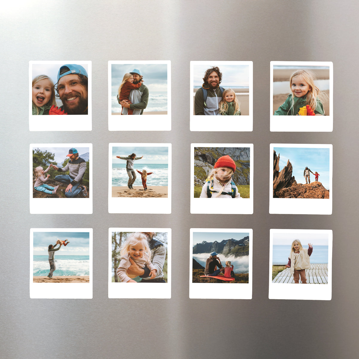 Fotoabzug Foto's Pack mit 12, magnetisch Hurra, Papa foto