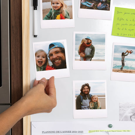 Fotoabzug Foto's Pack mit 12, magnetisch Hurra, Papa