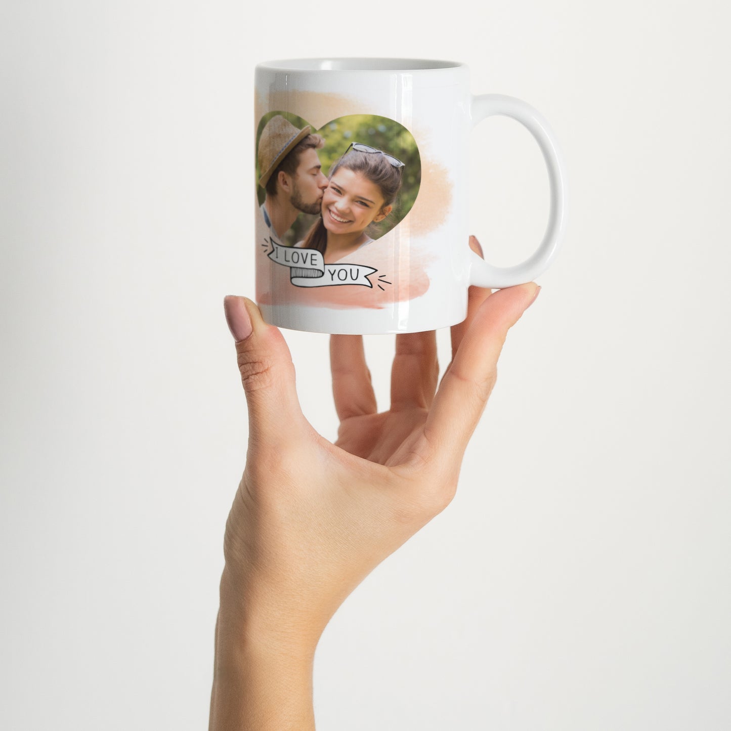 Tasse Objekte Weiß Eine Liebe für einen Becher foto N° 2