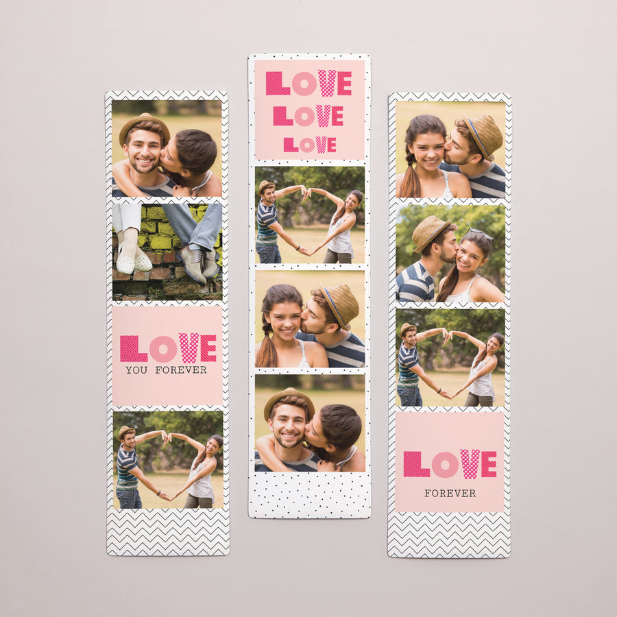 Fotoabzug Fotos Set aus 3, magnetisch Gut für foto